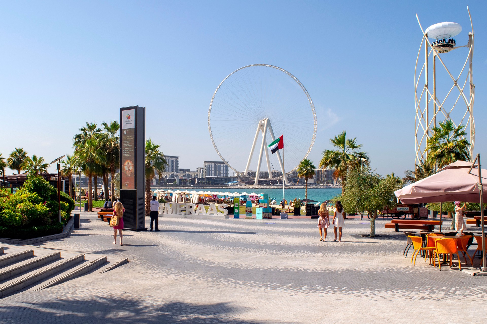 JBR beach in Dubai